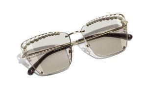 Chanel square sunglasses
