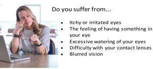 dry itchy eyes often come from computer screens